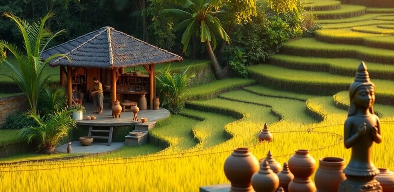 Rice Fields and Ritz Nights: A Little Guy from Bali