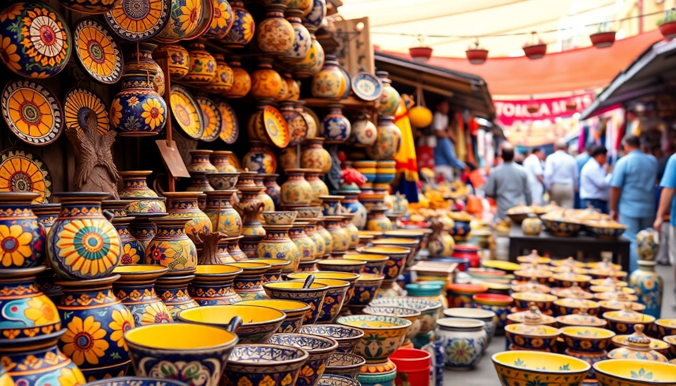 Tequila Cups and Tree-Lined Streets: Pottery from Mexico City