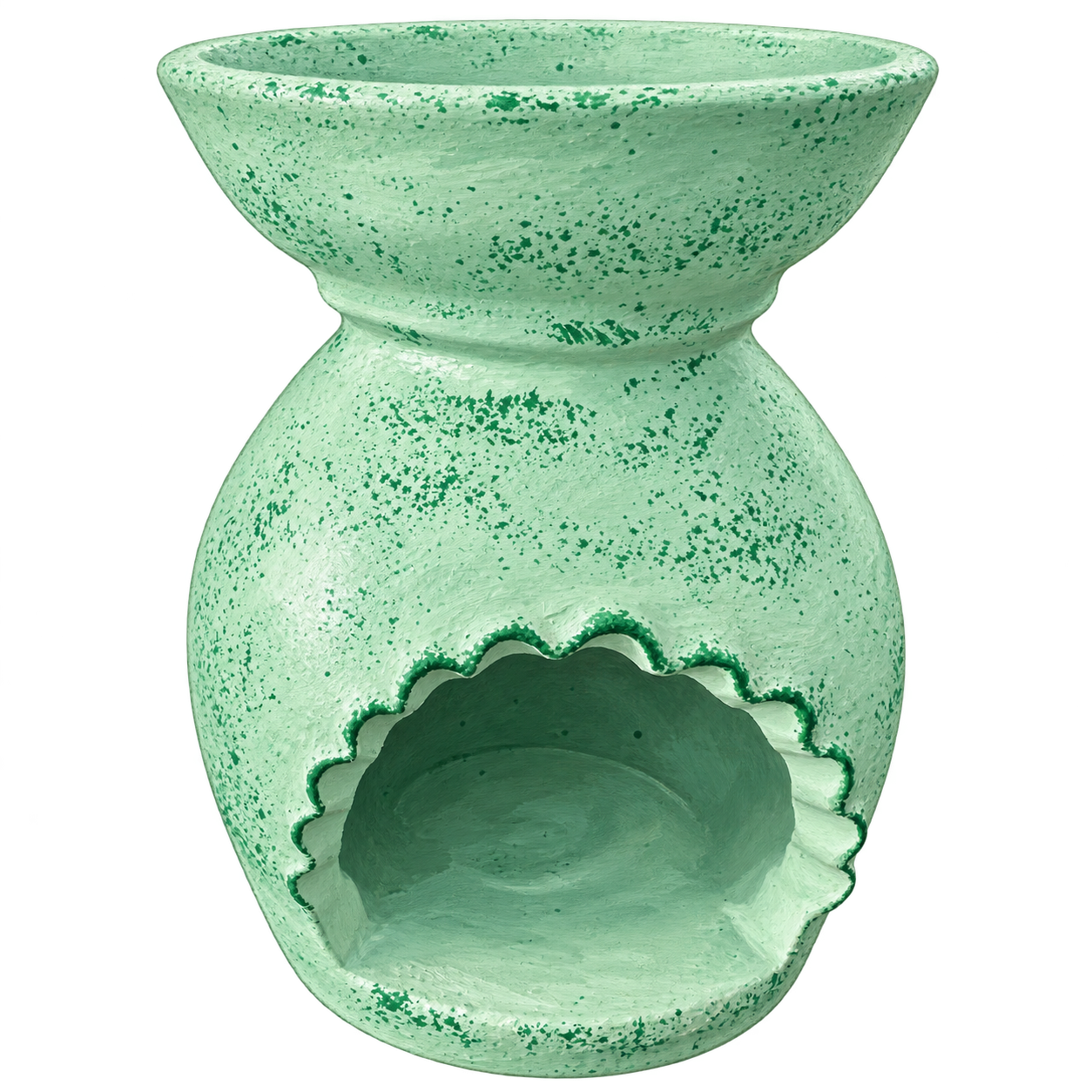 Havana oil burner, gouache illustration