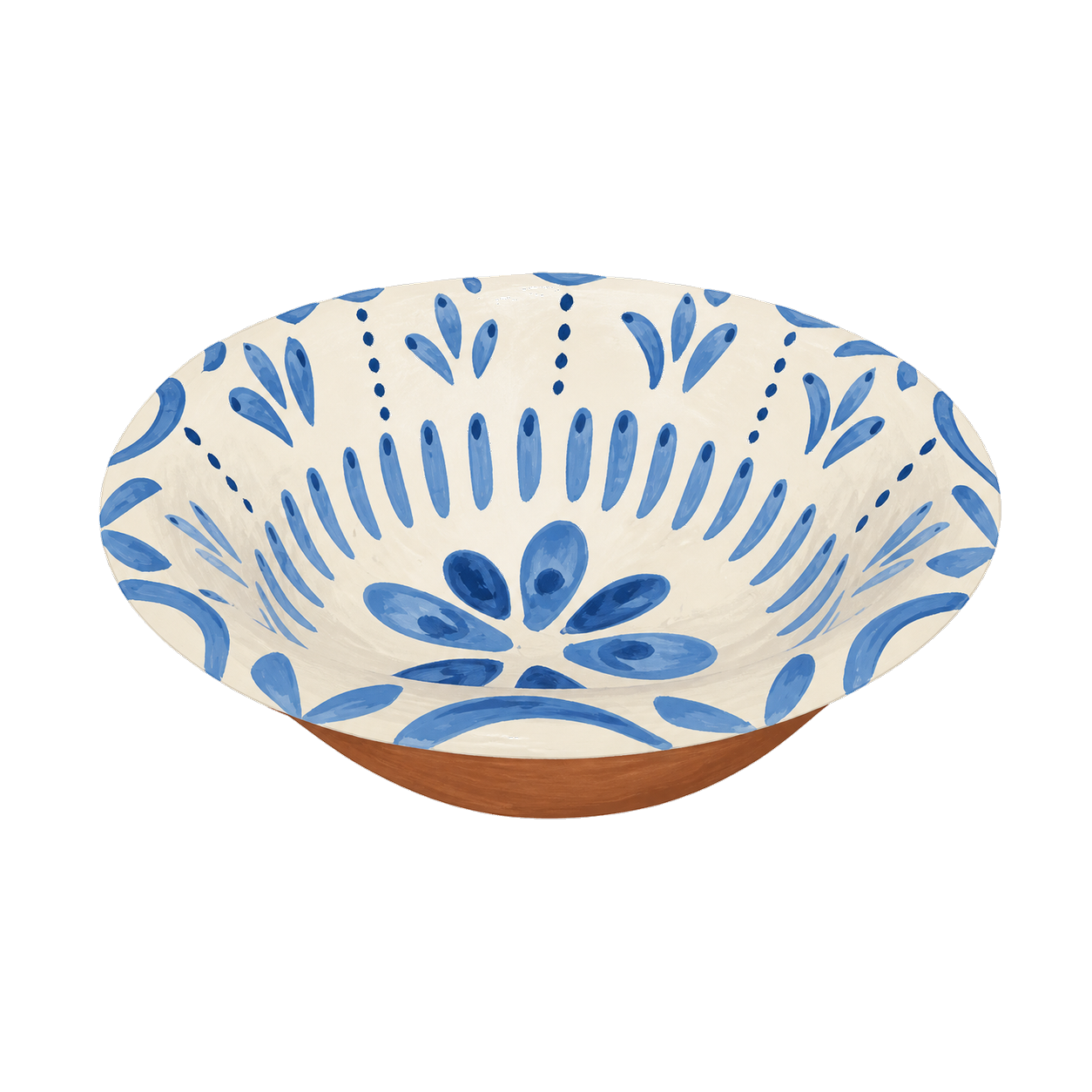 Krakow plate, gouache illustration
